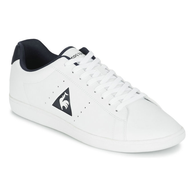 Le Coq Sportif Courtone S Lea Blanc Chaussures Baskets Basses Homme